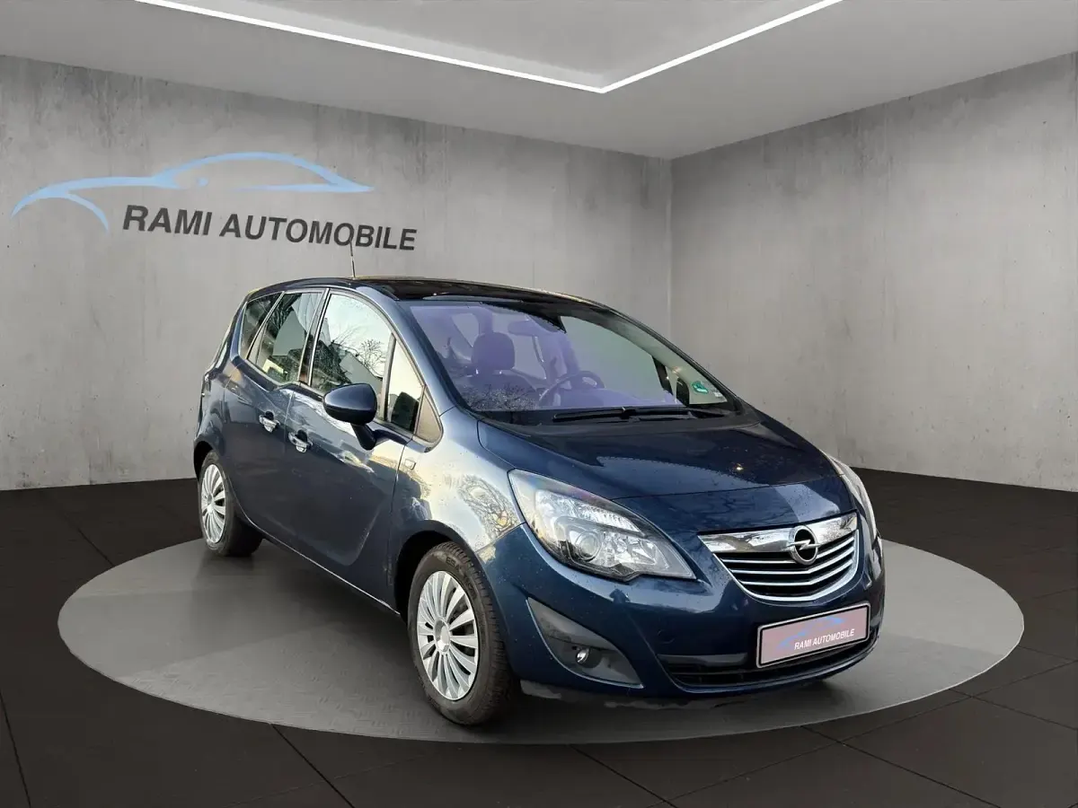 Gebraucht Opel Meriva 120 PS (88 kW) 2010 Blau Van / Kleinbus