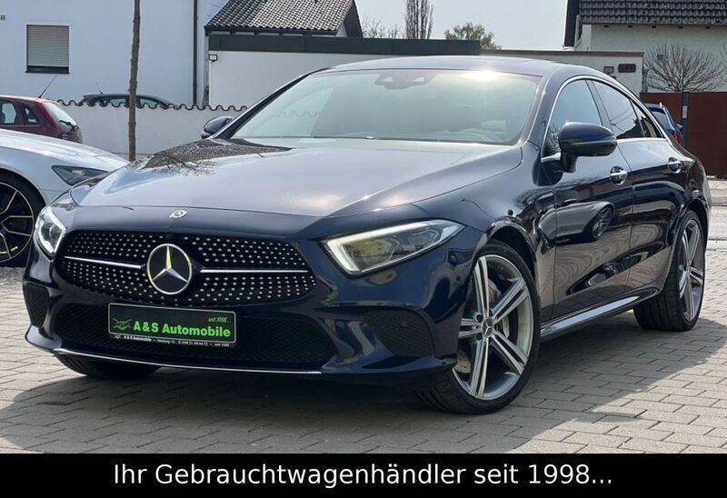 Blau Gebraucht 2020 Mercedes CLS450 Limousine | 36.990 € (Fairer Preis) - Bild 1/4