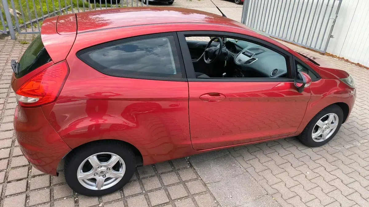 Gebraucht Ford Fiesta 82 PS (60 kW) 2009 Orange Kleinwagen