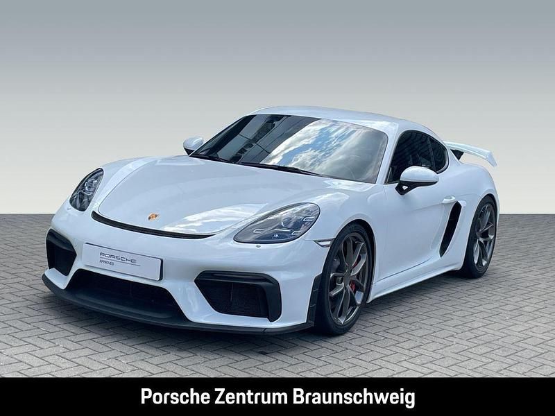 Weiß Gebraucht 2021 Porsche 718 Cayman GT4 Coupé | 110.930 € (Fairer Preis) - Bild 1/4