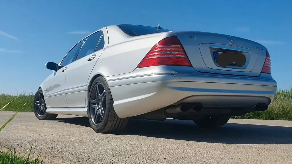 Gebraucht Mercedes S55 AMG AMG 500 PS (367 kW) 2003 Silber Limousine