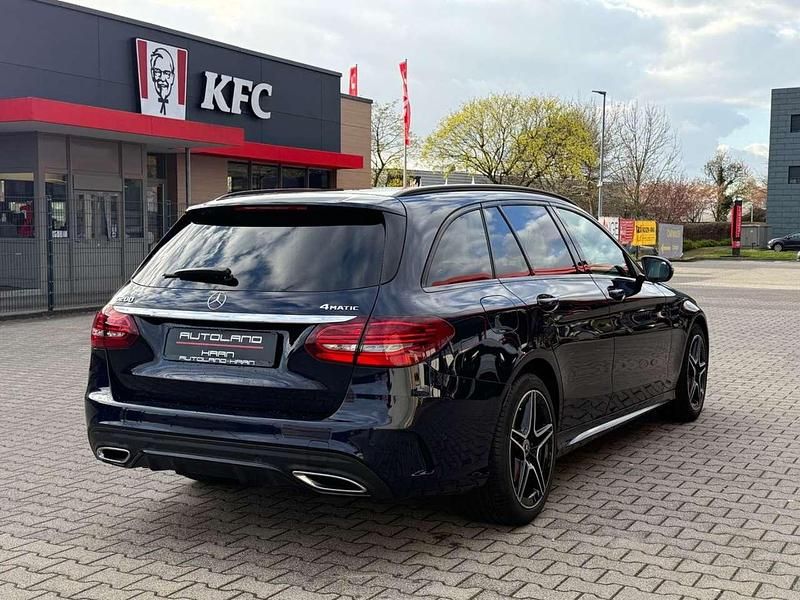 Gebraucht Mercedes C200 AMG line 184 PS (135 kW) 2021 Blau Limousine
