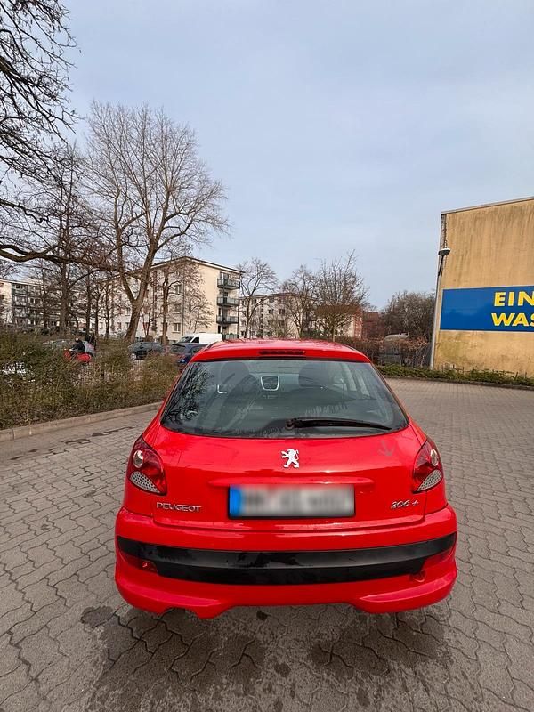 Gebraucht Peugeot 206+ 2009 Rot Kleinwagen