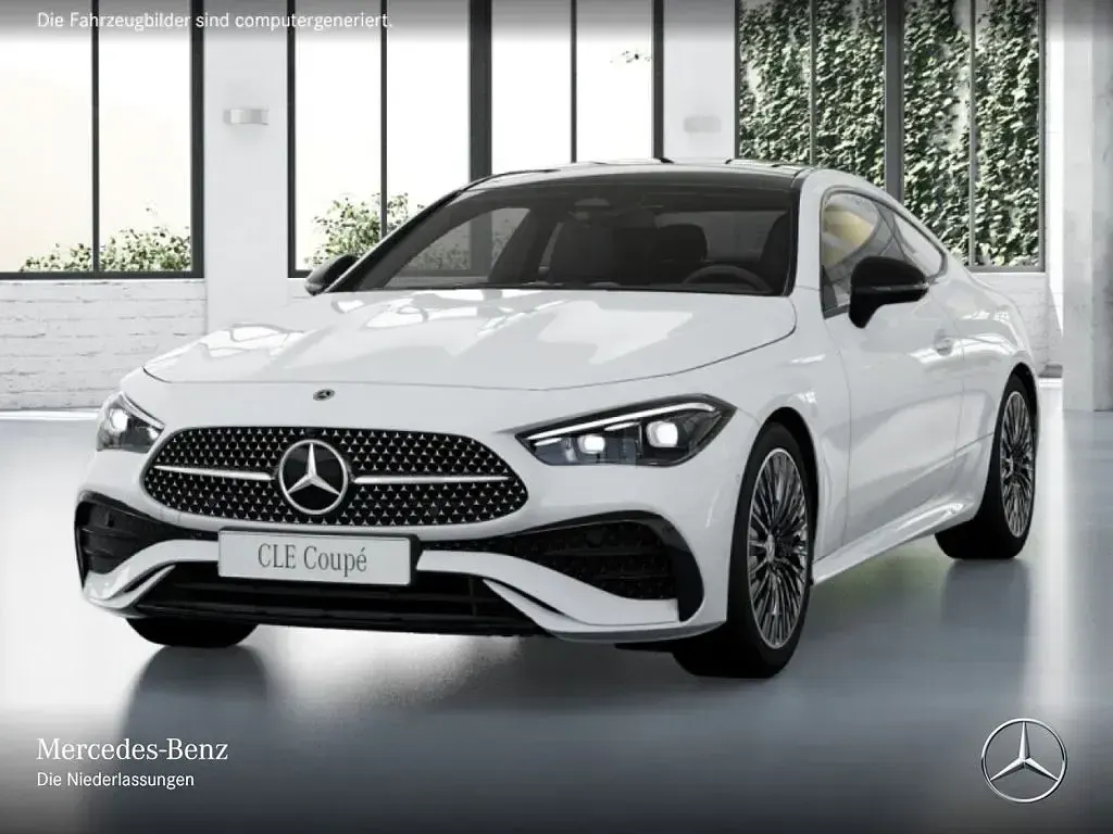 Gebraucht Mercedes CLE200 AMG 204 PS (150 kW) 2026 Weiß Coupé