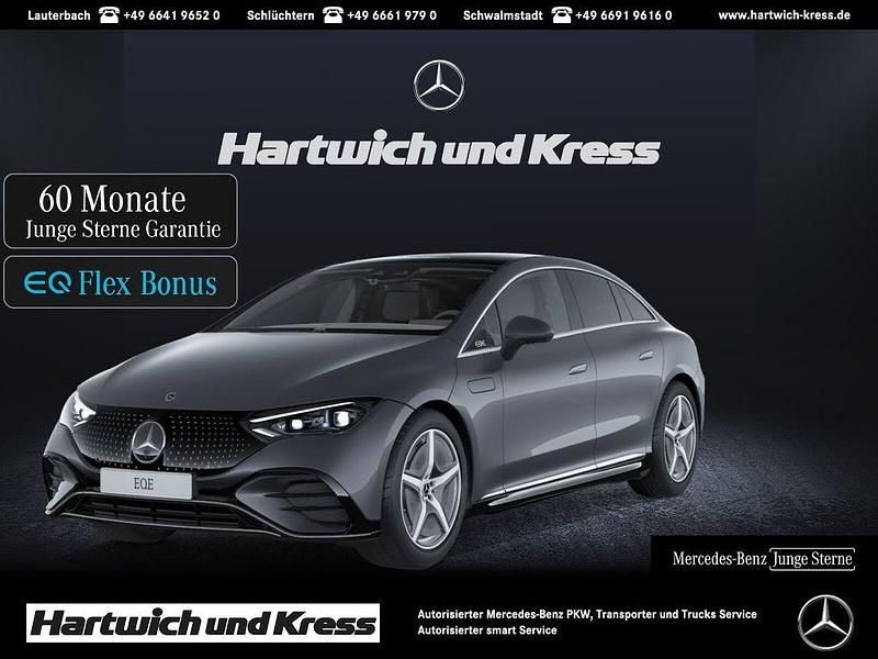 Grafitgrau lack Gebraucht 2024 Mercedes EQE350 Premium Limousine | 58.450 € (Etwas zu teuer) - Bild 1/4