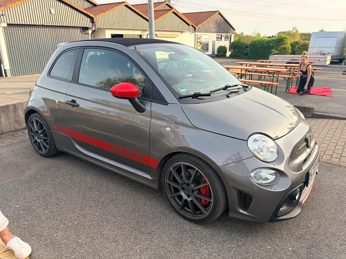 Second-hand Abarth 595C Esseesse 180 CP (132 kW) 2020 Gri Cabrio