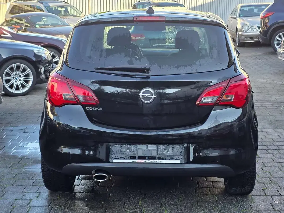 Gebraucht Opel Corsa Color Edition 90 PS (66 kW) 2018 Onyx schwarz Kleinwagen