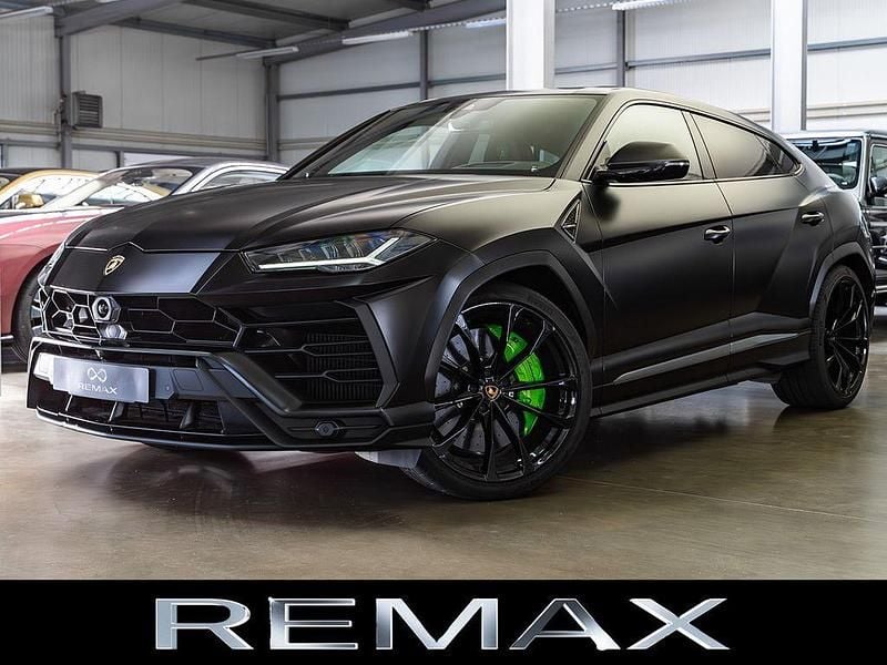 Schwarz Gebraucht 2022 Lamborghini Urus SUV | 259.880 € (Fairer Preis) - Bild 1/4