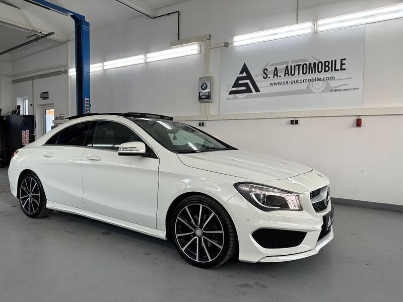 Weiß Gebraucht 2014 Mercedes CLA200 AMG Limousine | 18.999 € (Teuer) - Bild 1/4