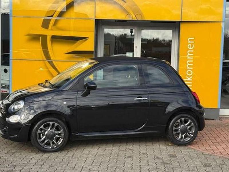 Schwarz Gebraucht 2021 Fiat 500 Cabrio | 12.990 € (Fairer Preis) - Bild 1/4