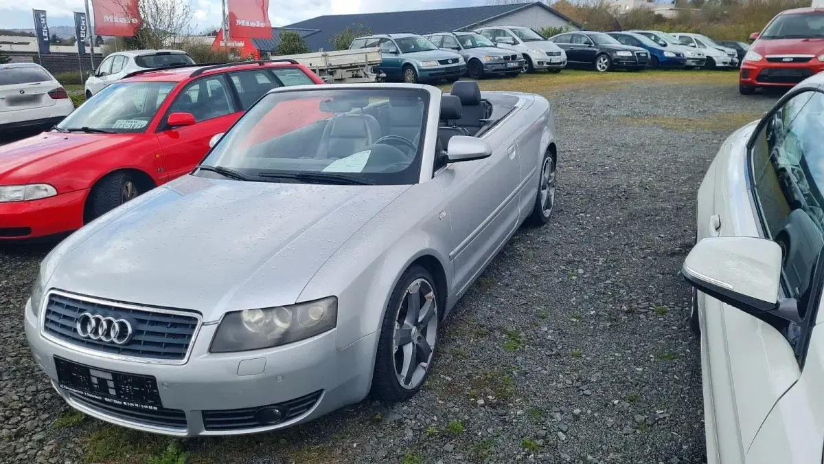 Gebraucht Audi A4 Cabriolet 174 PS (127 kW) 2002 Silber Cabrio