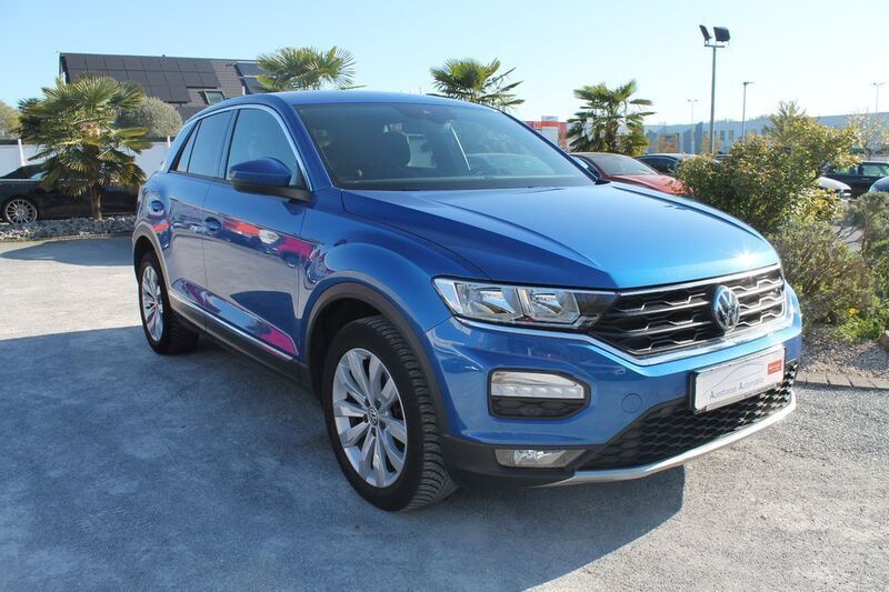Blau Gebraucht 2020 VW T-Roc SUV | 21.490 € (Guter Preis) - Bild 1/4