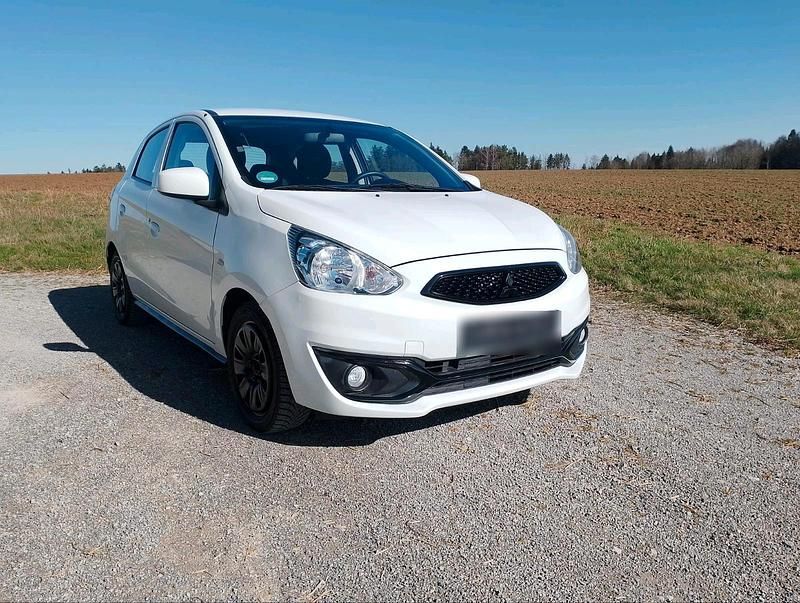 Gebraucht Mitsubishi Space Star Top 71 PS (52 kW) 2019 Weiß Kleinwagen
