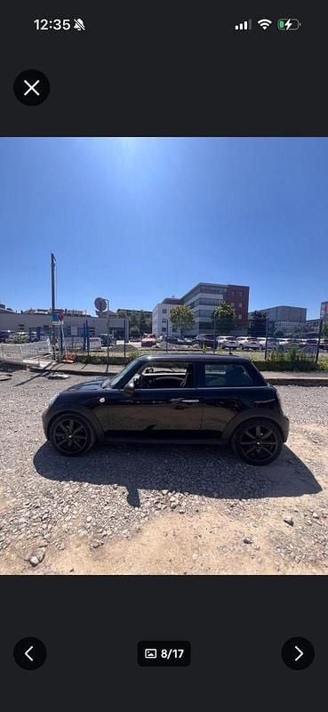 Gebraucht Mini ONE 98 PS (72 kW) 2010 Schwarz Kleinwagen