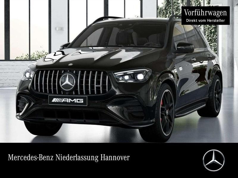Schwarz Gebraucht 2025 Mercedes GLE53 AMG Night SUV | 127.400 € - Bild 1/4