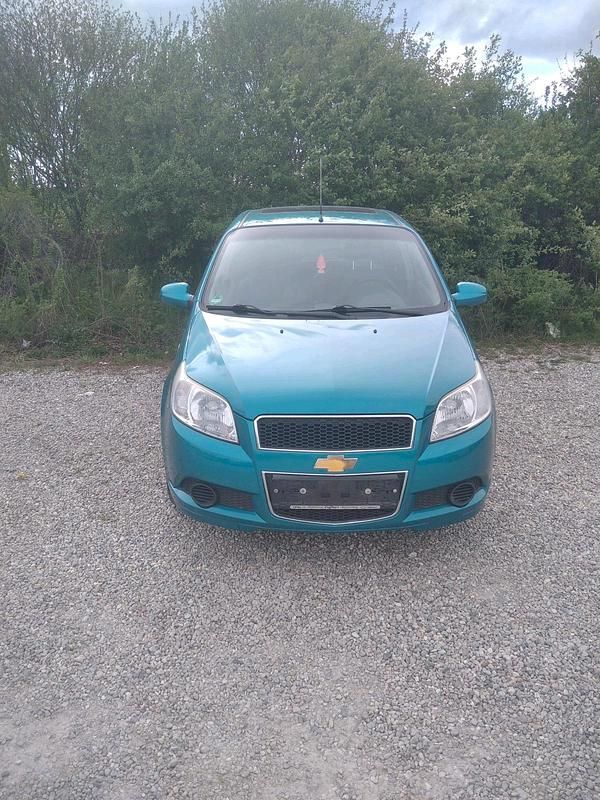 Gebraucht Chevrolet Aveo 2009 Blau Kleinwagen