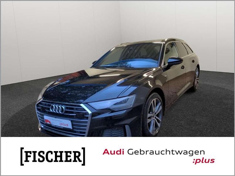 Schwarz Gebraucht 2022 Audi A6 S-Line Kombi | 34.876 € (Superpreis) - Bild 1/4