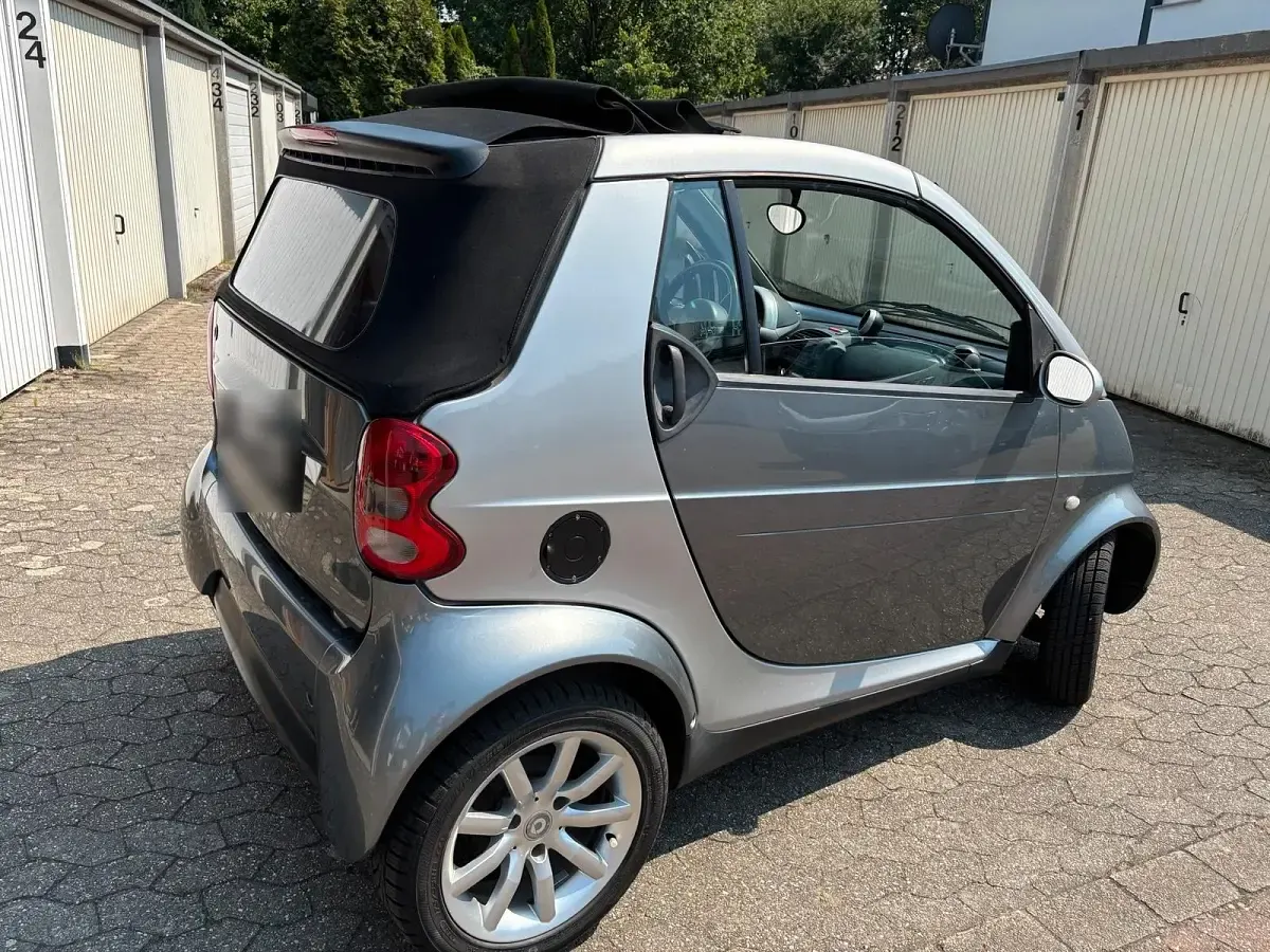 Gebraucht Smart ForTwo Cabrio 60 PS (44 kW) 2004 Grau Cabrio