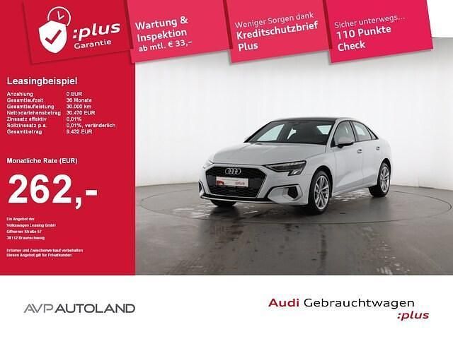 Weiß Gebraucht 2024 Audi A3 Advanced Plus Limousine | 30.470 € (Fairer Preis) - Bild 1/2