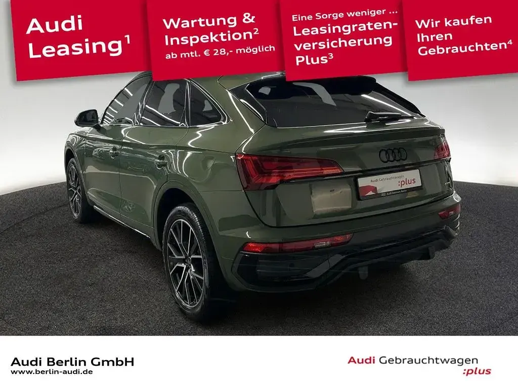 Gebraucht Audi Q5 Sportback S-Line 204 PS (150 kW) 2023 Distriktgrün metallic SUV