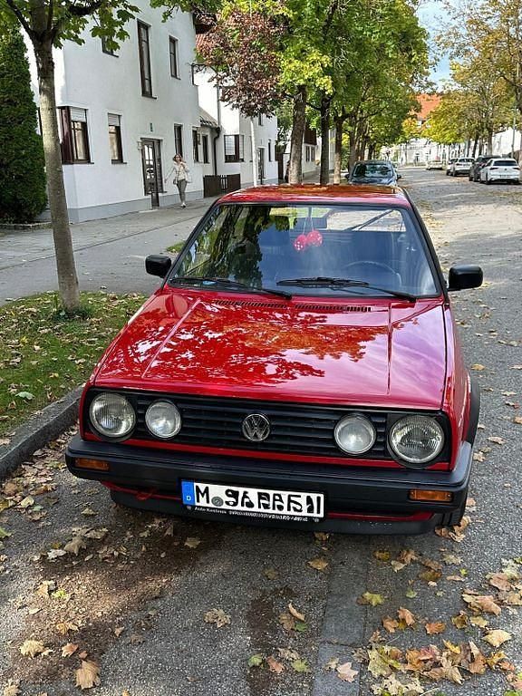 Gebraucht VW Golf II 54 PS (39 kW) 1990 Rot Kleinwagen