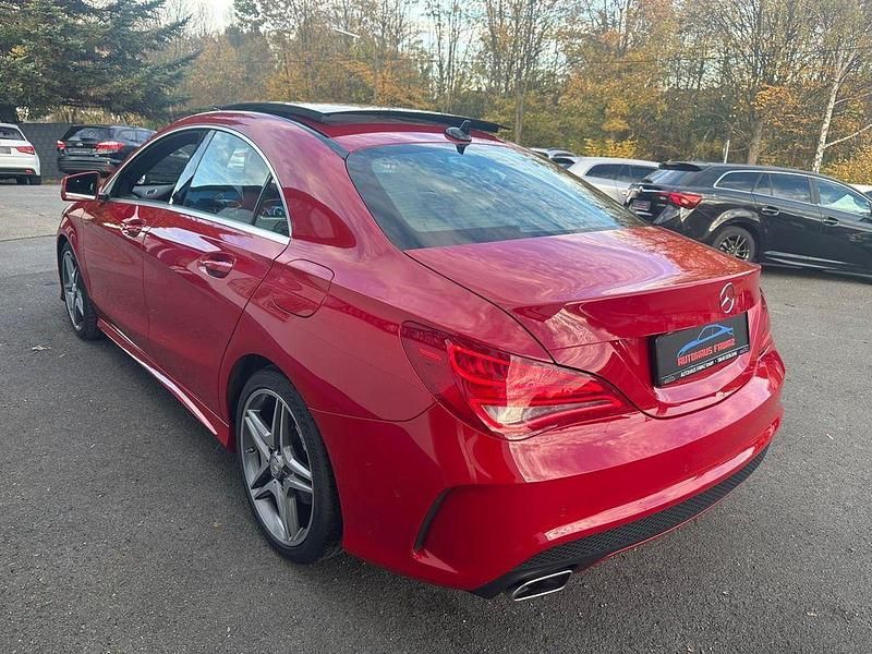 Gebraucht Mercedes CLA250 AMG line 211 PS (155 kW) 2015 Jupiterrot uni Limousine