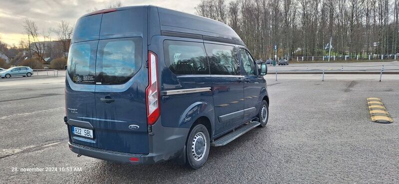Gebraucht Ford Transit Custom 101 PS (74 kW) 2014 Blau Van / Kleinbus