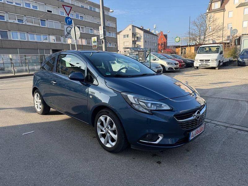 Gebraucht Opel Corsa 101 PS (74 kW) 2015 Blau Kleinwagen