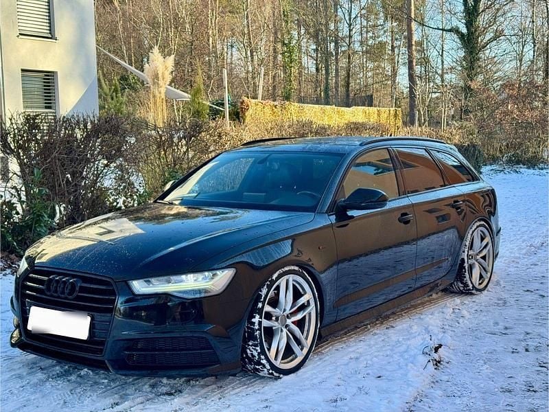 Schwarz Gebraucht 2016 Audi A6 Black Edition Kombi | 12.900 € (Superpreis) - Bild 1/4