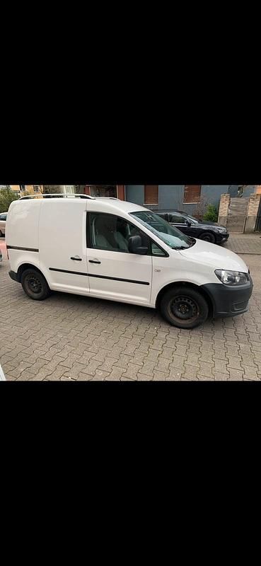 Gebraucht VW Caddy 106 PS (77 kW) 2012 Weiß Van / Kleinbus