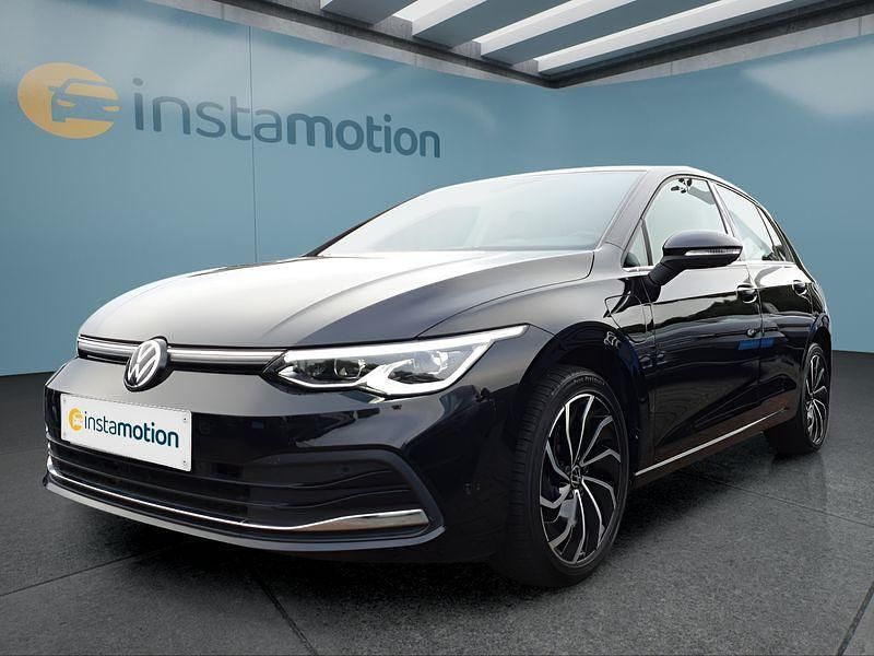 Schwarz Gebraucht 2021 VW Golf VIII Kleinwagen | 21.899 € (Fairer Preis) - Bild 1/4