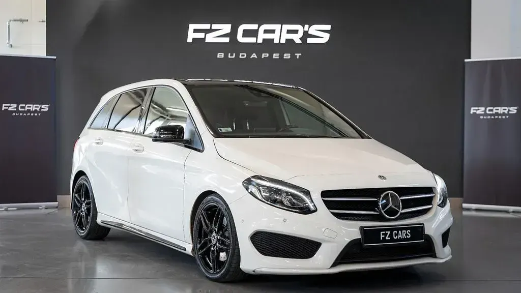 Gebraucht Mercedes B250 AMG line 211 PS (155 kW) 2018 Weiß Van / Kleinbus