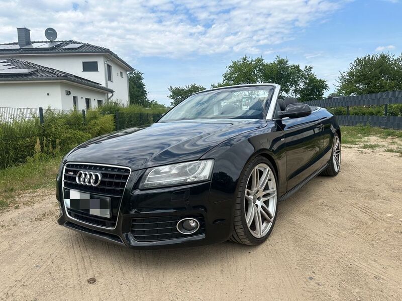 Schwarz Gebraucht 2010 Audi A5 Cabriolet S-Line Cabrio | 9.800 € (Fairer Preis) - Bild 1/4