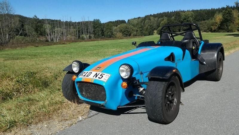 Blau Gebraucht 2017 Caterham Seven Cabrio | 59.000 € - Bild 1/4