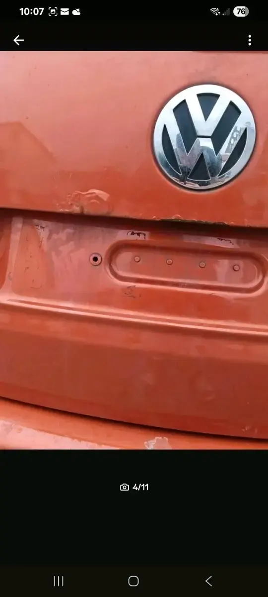 Gebraucht VW Touran 150 PS (110 kW) 2008 Orange Van / Kleinbus