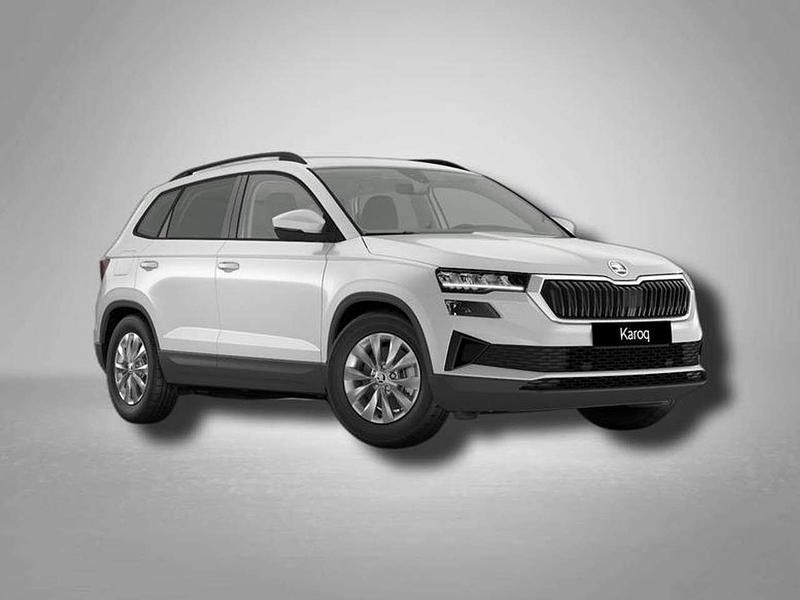 Neu Skoda Karoq Selection 150 PS (110 kW) 2025 Moonweiß perleffekt SUV