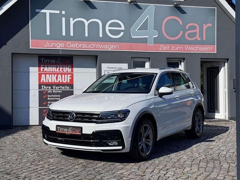 Weiß Gebraucht 2017 VW Tiguan R-line SUV | 23.490 € (Guter Preis) - Bild 1/4