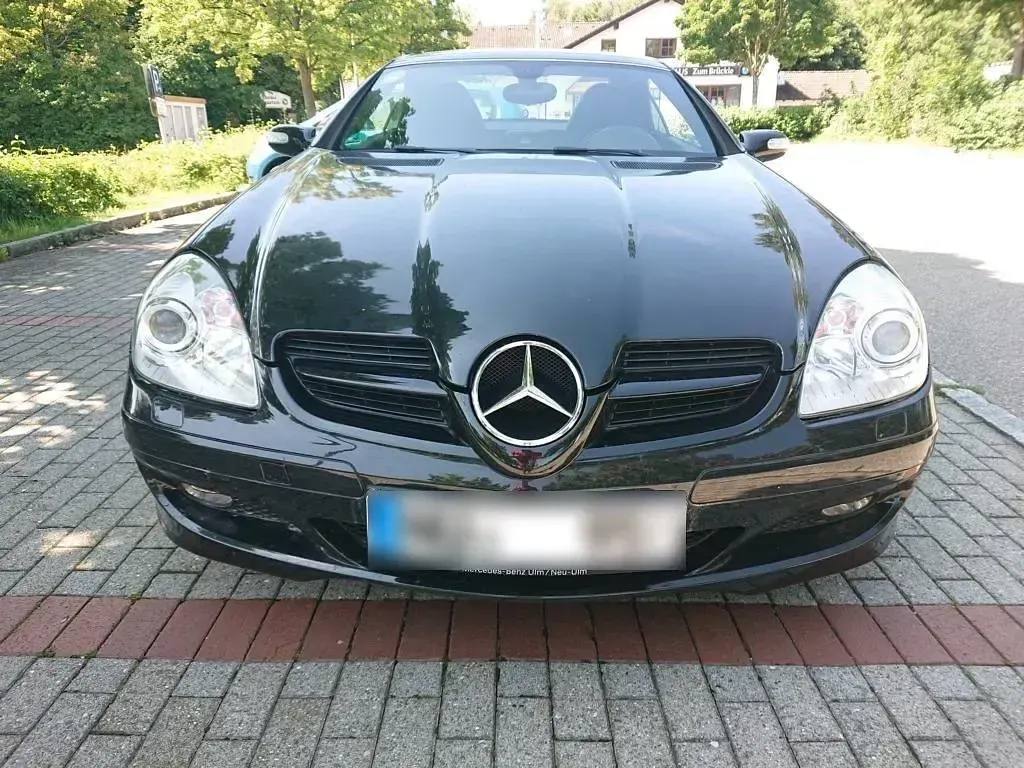 Gebraucht Mercedes SLK200 163 PS (119 kW) 2005 Schwarz Cabrio
