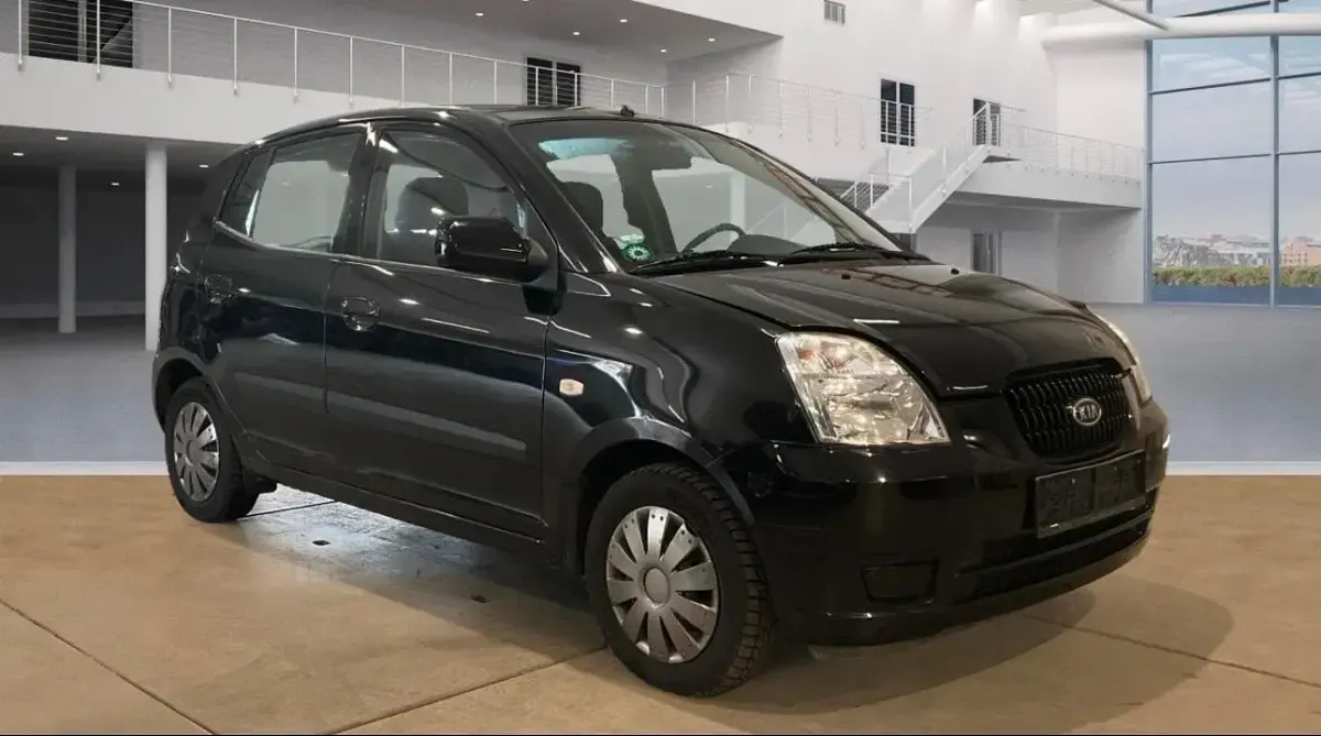 Gebraucht Kia Picanto 65 PS (47 kW) 2006 Schwarz Kleinwagen