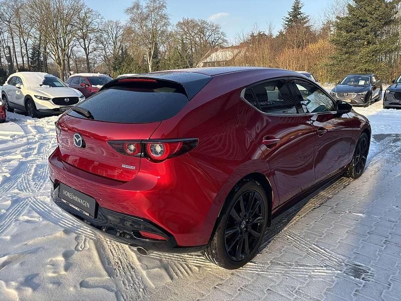 Gebraucht Mazda 3 Homura-Line 140 PS (102 kW) 2024 Soul red crystal m Limousine