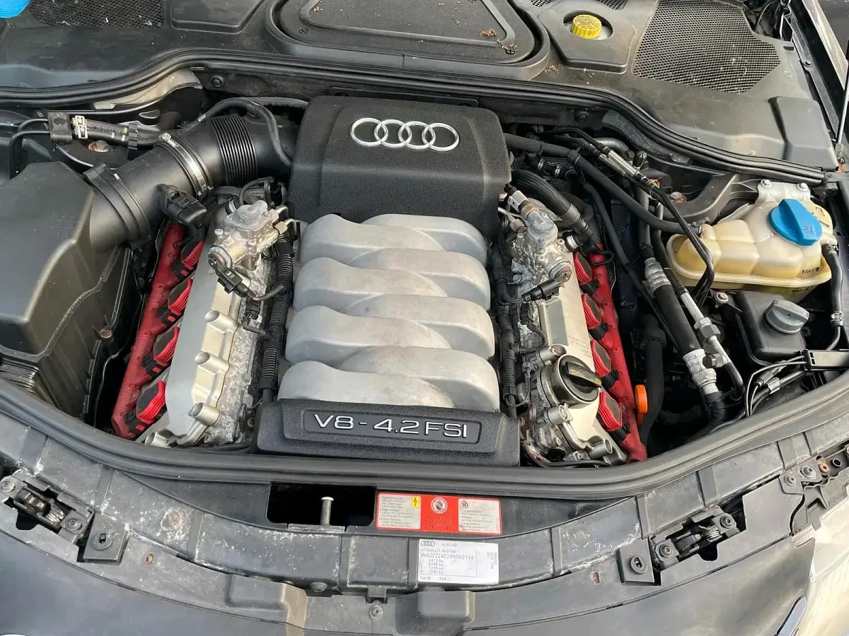 Gebraucht Audi A8 349 PS (256 kW) 2008 Grau Limousine