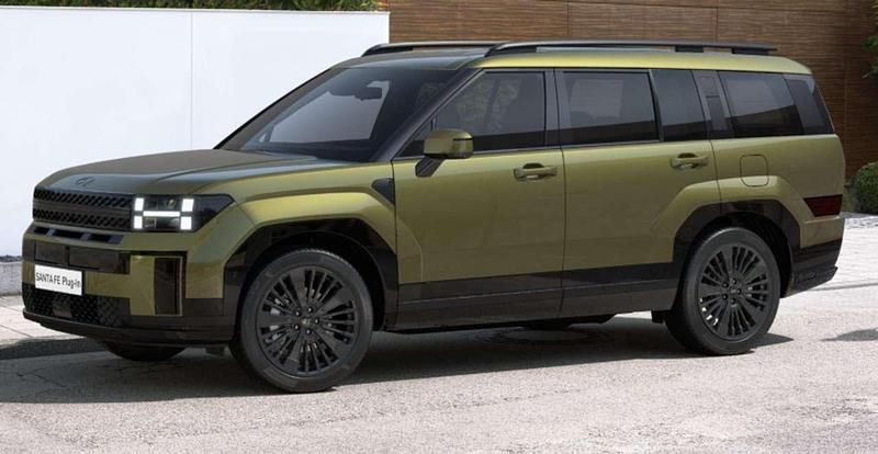 Grün (ocado green) Neu 2025 Hyundai Santa Fe Blackline SUV | 56.022 € - Bild 1/1