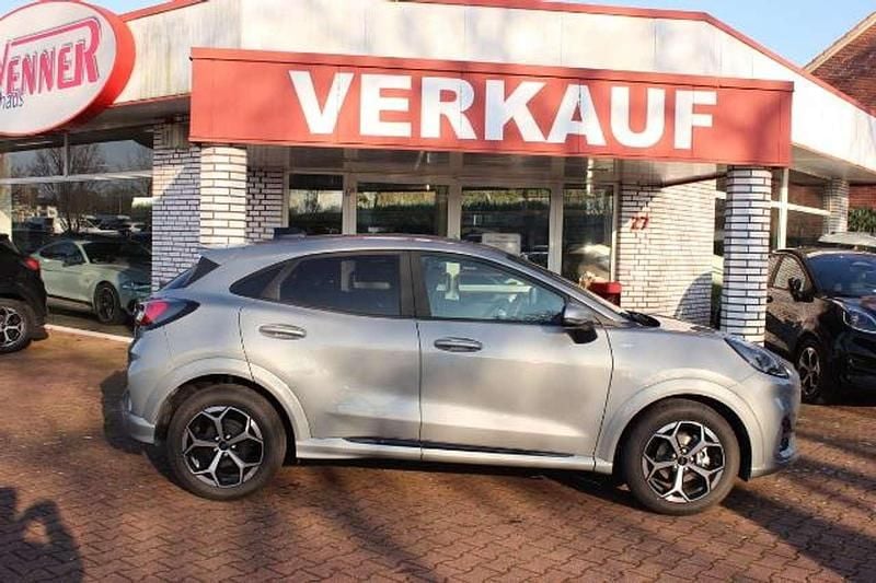 Solar silber Neu 2025 Ford Puma Gen-E ST-Line Kleinwagen | 25.490 € - Bild 1/4