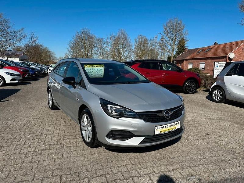 Silber Gebraucht 2021 Opel Astra Kombi | 16.250 € (Fairer Preis) - Bild 1/4