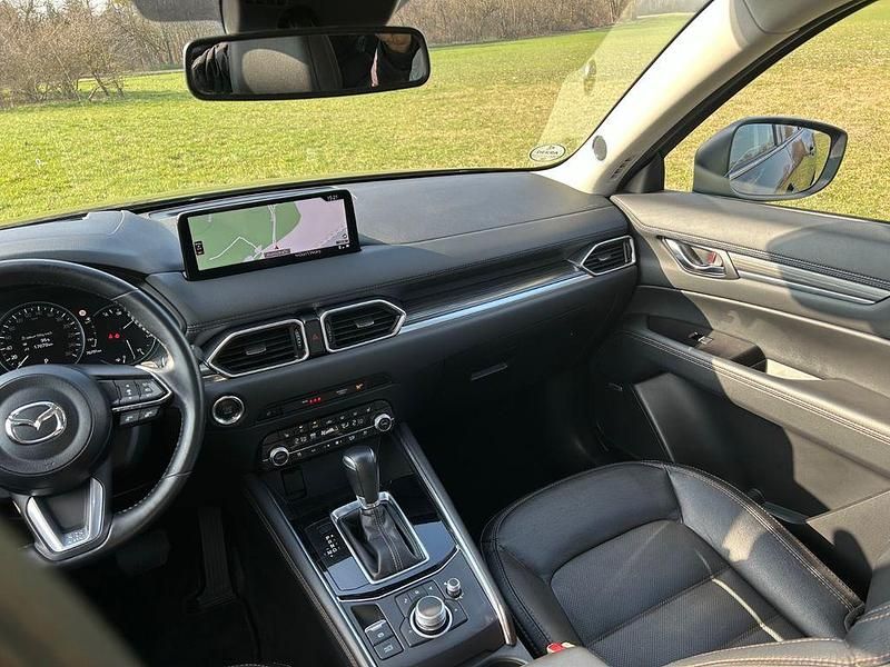 Gebraucht Mazda CX-5 184 PS (135 kW) 2021 Blau SUV