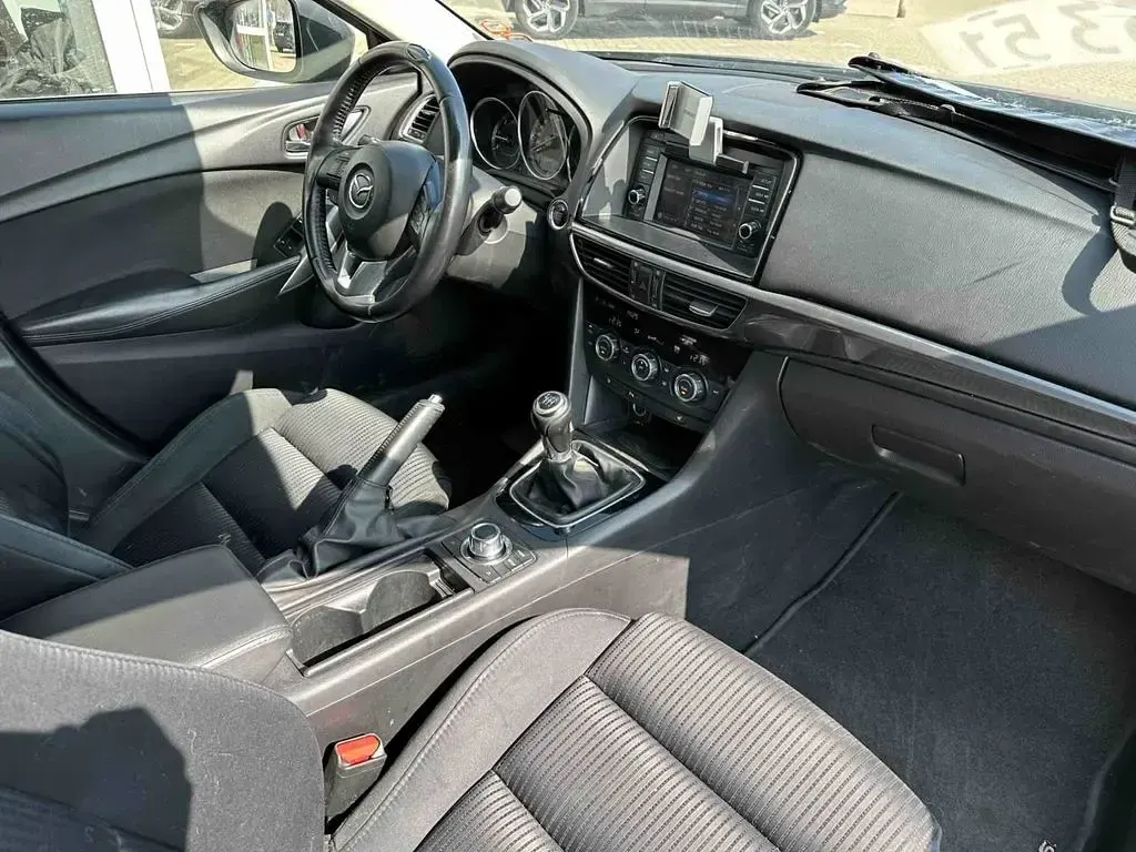 Używany Mazda 6 Prime-Line 150 KM (110 kW) 2014 Czarny Sedan/Limuzyna