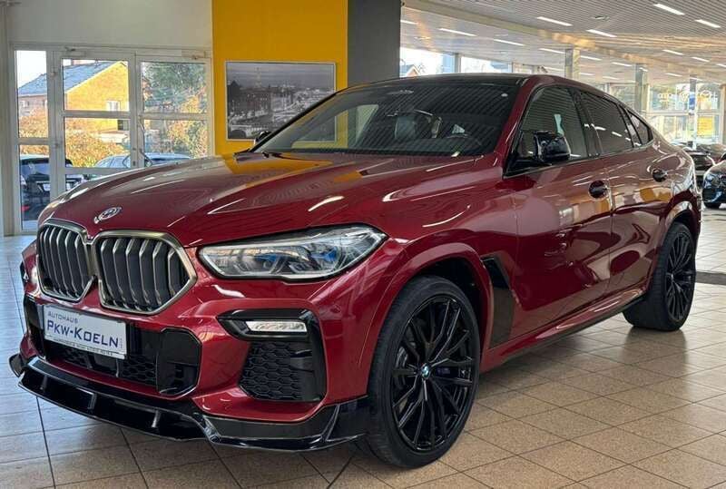 Flamencorot brillanteffekt met Gebraucht 2020 BMW X6 M SUV | 58.999 € (Fairer Preis) - Bild 1/4