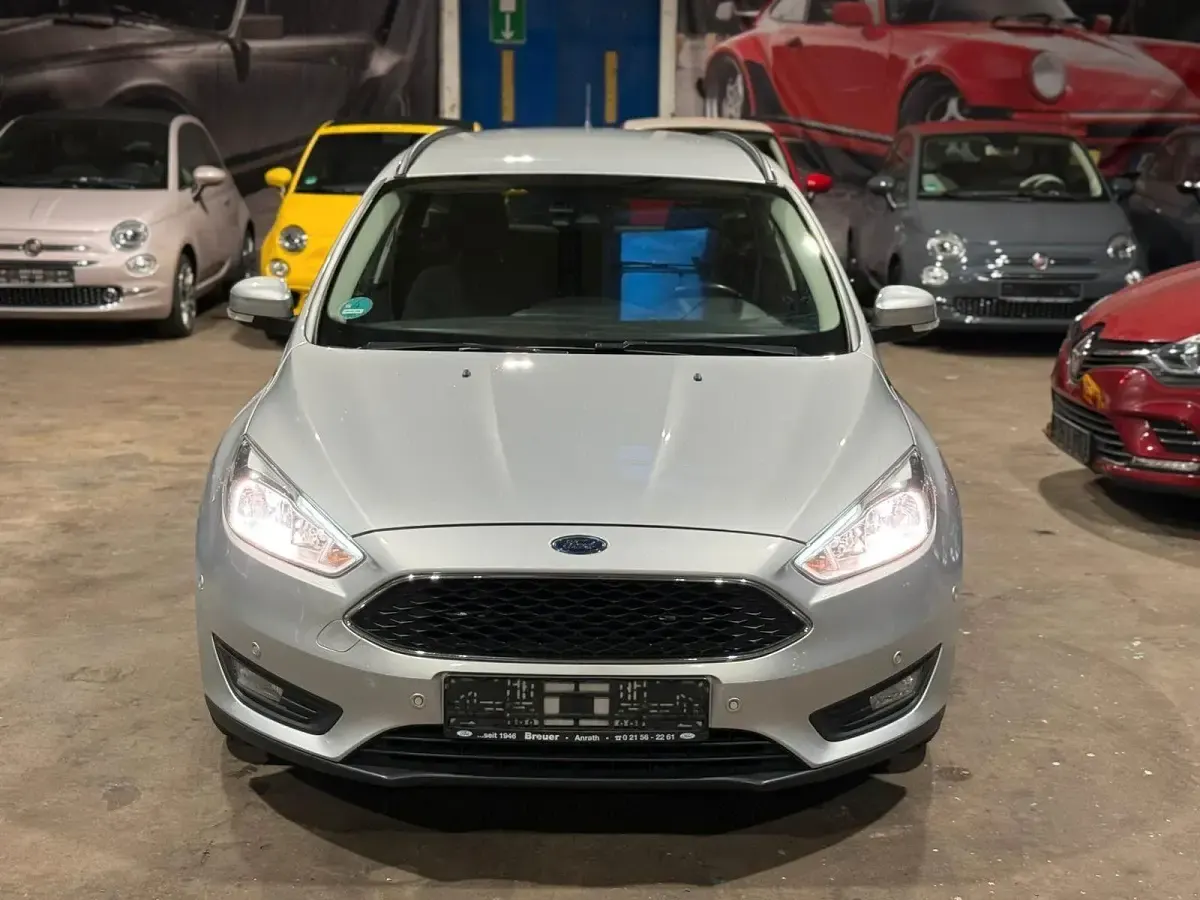 Gebraucht Ford Focus Business Edition 120 PS (88 kW) 2017 Silber Kombi