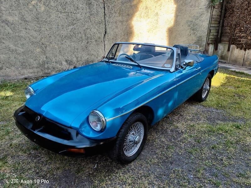 Blau Gebraucht 1978 MG B Cabrio | 7.300 € - Bild 1/4