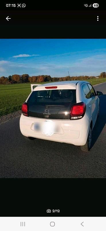 Gebraucht Citroën C1 72 PS (52 kW) 2020 Weiß Kleinwagen